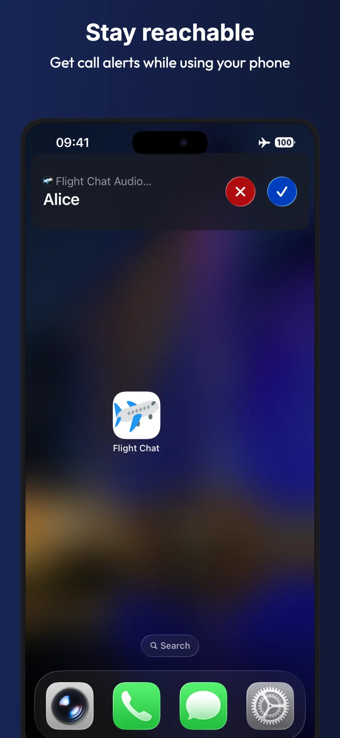 Flight Chat: Offline Messenger screenshot 5 of 6