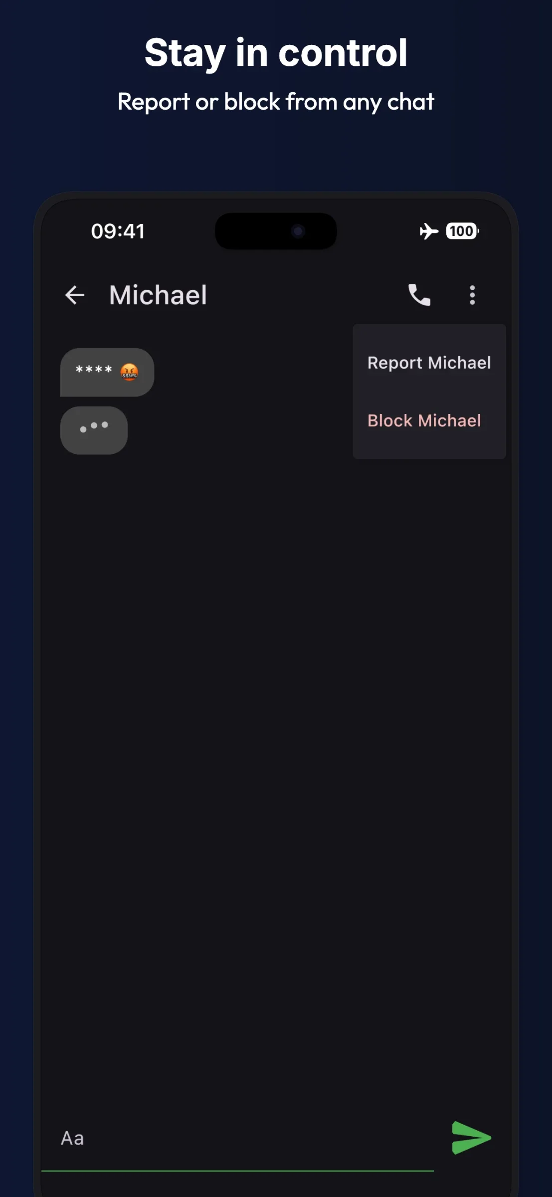Flight Chat: Offline Messenger screenshot 6 of 6